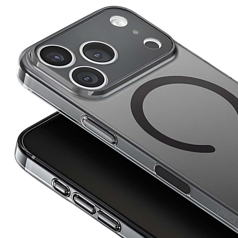 Ovitek MagSafe za Apple iPhone 17 Pro, UNIQ, AirSuit MagClick, Črn