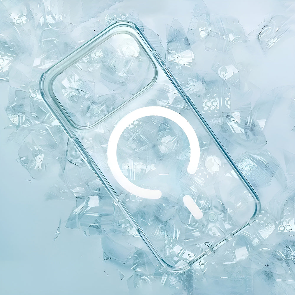 Ovitek MagSafe za Apple iPhone 17 Pro, UNIQ, Clario MagClick, Oranžen