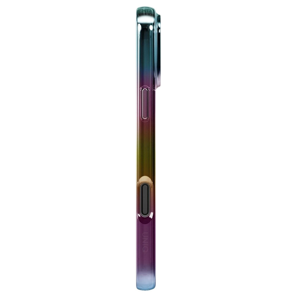 Ovitek MagSafe za Apple iPhone 17 Pro, UNIQ, Iridescia MagClick, Aurora