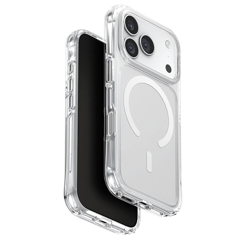 Ovitek MagSafe za Apple iPhone 17 Pro, UNIQ, LifePro Xtreme MagClick, Prozoren