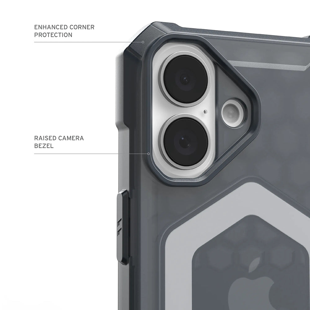 Ovitek MagSafe za Apple iPhone 17 Pro, Urban Armor Gear, Essential Armor, Siv