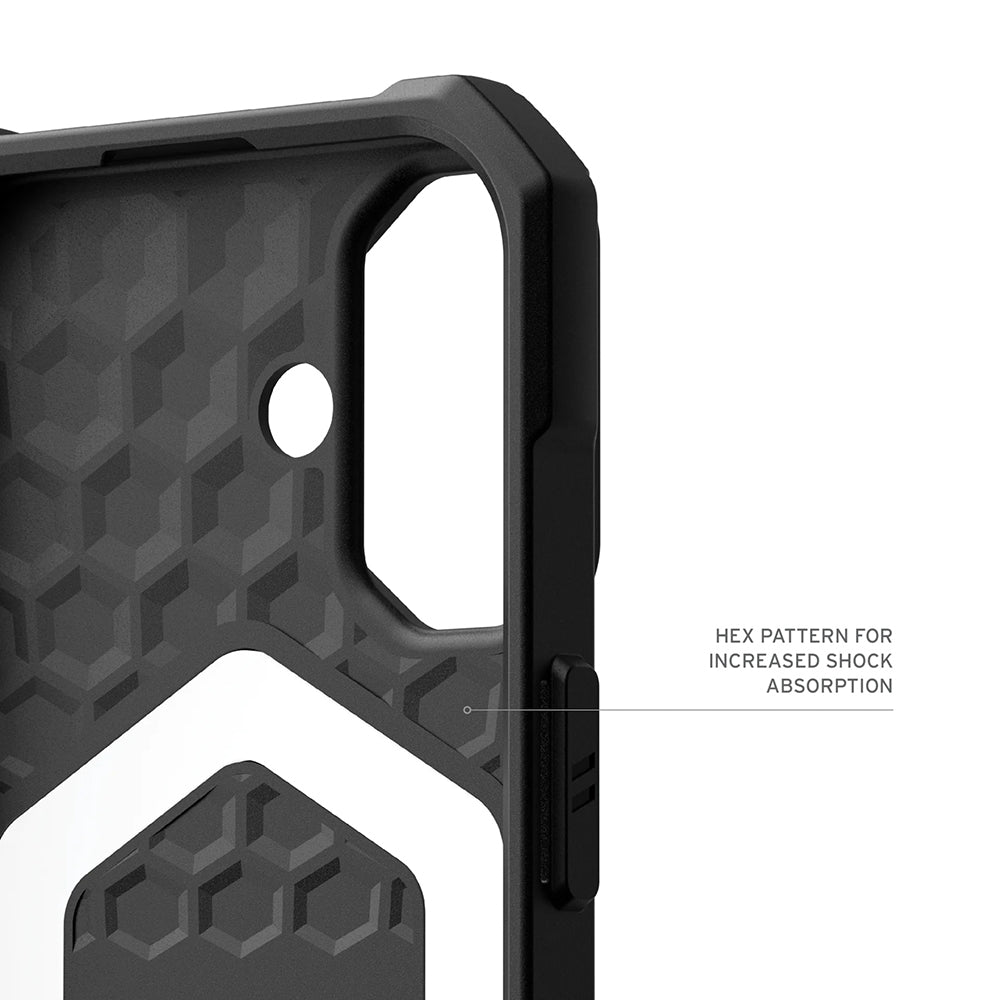 Ovitek MagSafe za Apple iPhone 17 Pro, Urban Armor Gear, Essential Armor, Črn