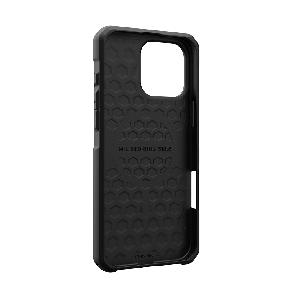 Ovitek MagSafe za Apple iPhone 17 Pro, Urban Armor Gear, Metropolis LT Kevlar, Črn