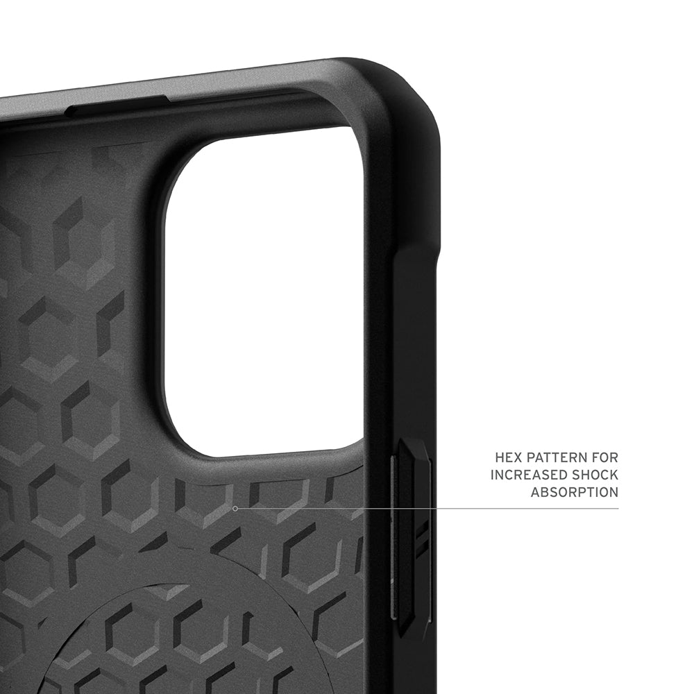 Ovitek MagSafe za Apple iPhone 17 Pro, Urban Armor Gear, Metropolis LT Kevlar, Črn