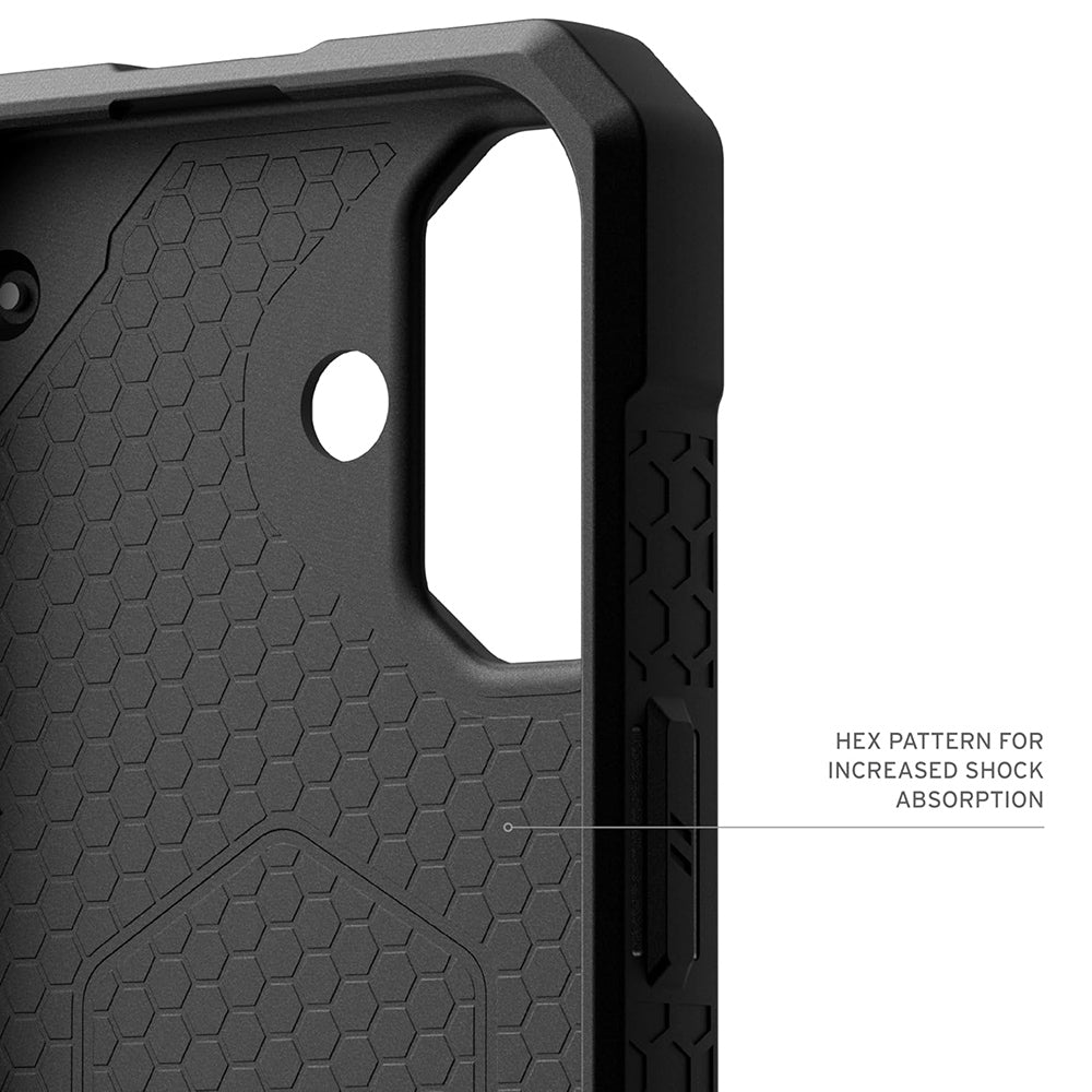 Ovitek MagSafe za Apple iPhone 17 Pro, Urban Armor Gear, Monarch Pro Carbon, Črn