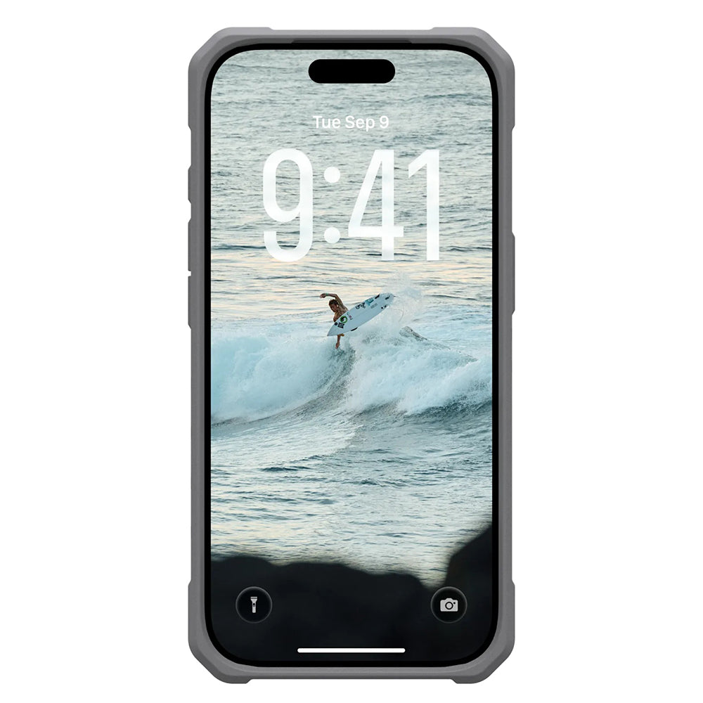 Ovitek MagSafe za Apple iPhone 17 Pro, Urban Armor Gear, Pathfinder Clear with Lanyard, Roza