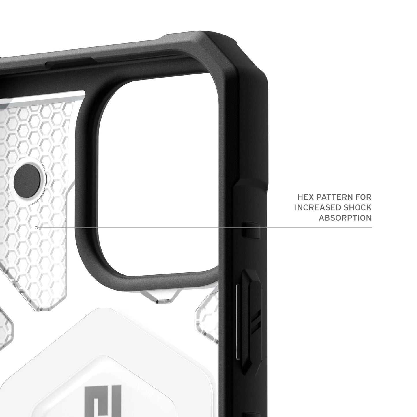 Ovitek MagSafe za Apple iPhone 17 Pro, Urban Armor Gear, Pathfinder Clear, Prozoren