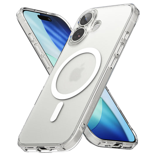 Ovitek MagSafe za Apple iPhone 17, Ringke, Fusion, Mat prozoren