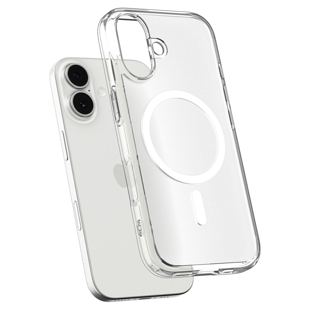 MagSafe ovitek za Apple iPhone 17, Spigen, Ultra Hybrid, bela satinirana ACS10384