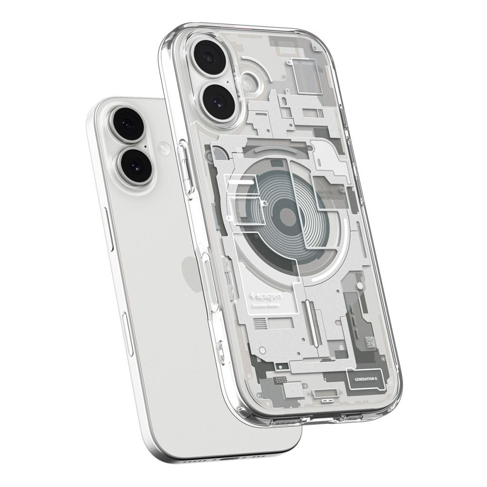Ovitek MagSafe za Apple iPhone 17, Spigen, Ultra Hybrid Zero One, Bež ACS10386