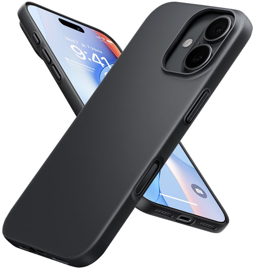 Ovitek MagSafe za Apple iPhone 17, Torras, SlimFit, Črn