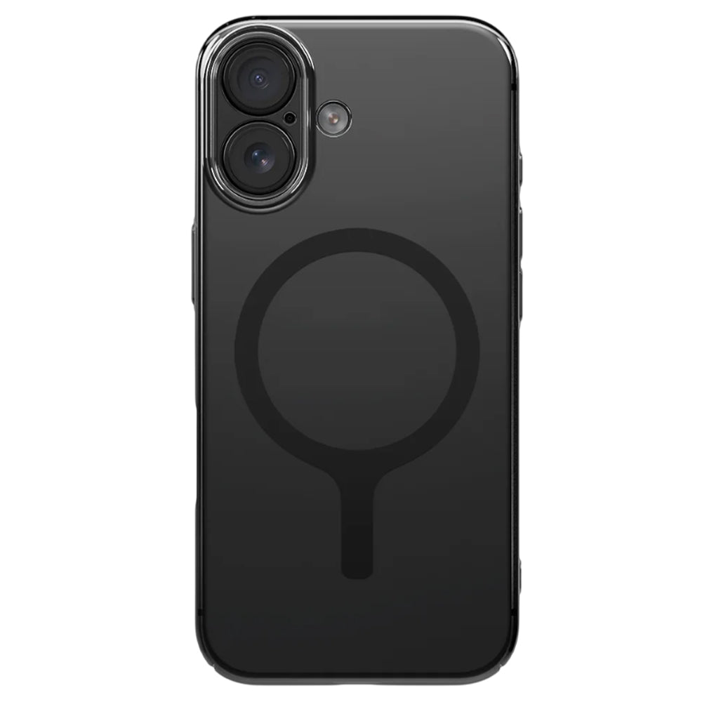 Ovitek MagSafe za Apple iPhone 17, UNIQ, AirSuit MagClick, Črn