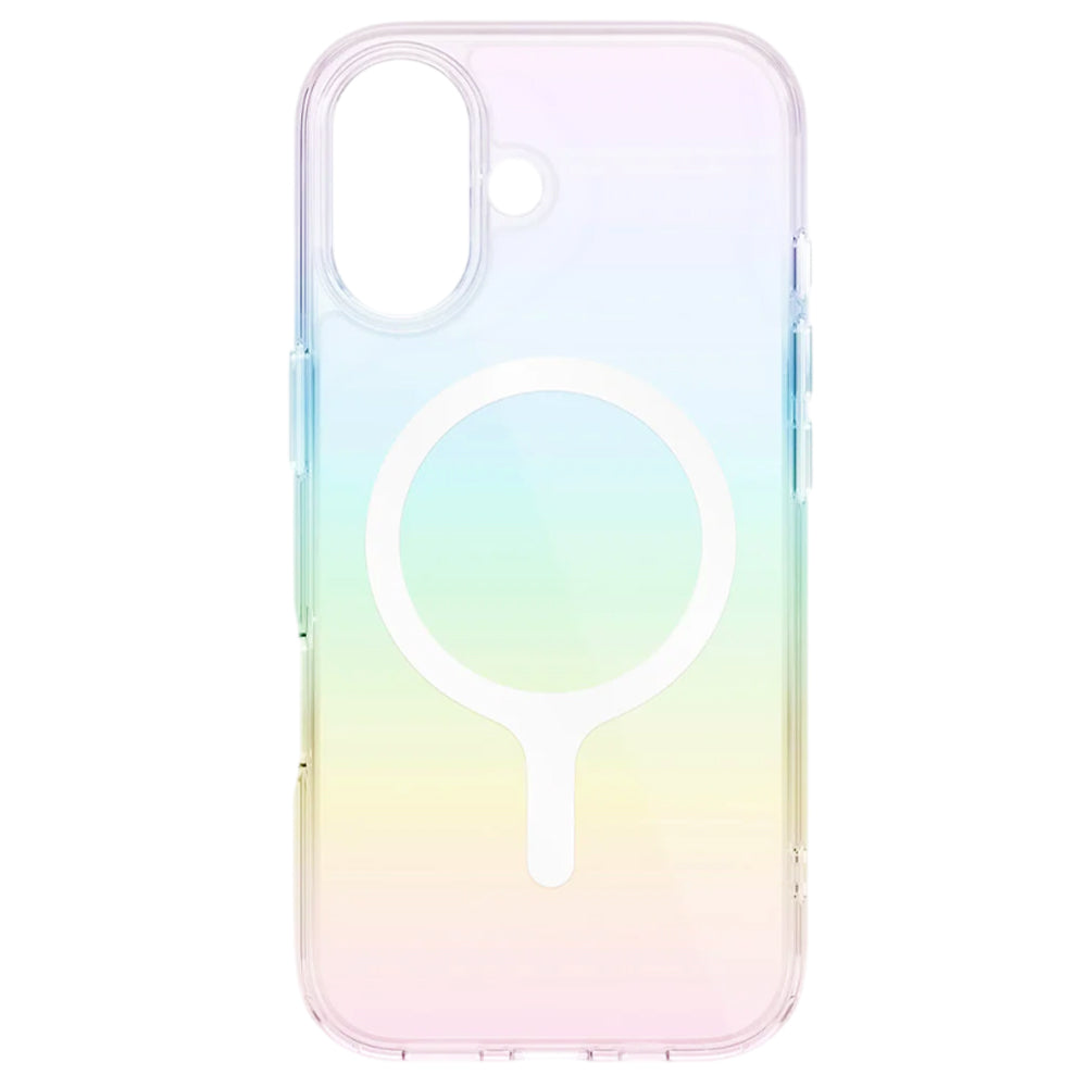 Ovitek MagSafe za Apple iPhone 17, UNIQ, Iridescia MagClick, Večbarvno