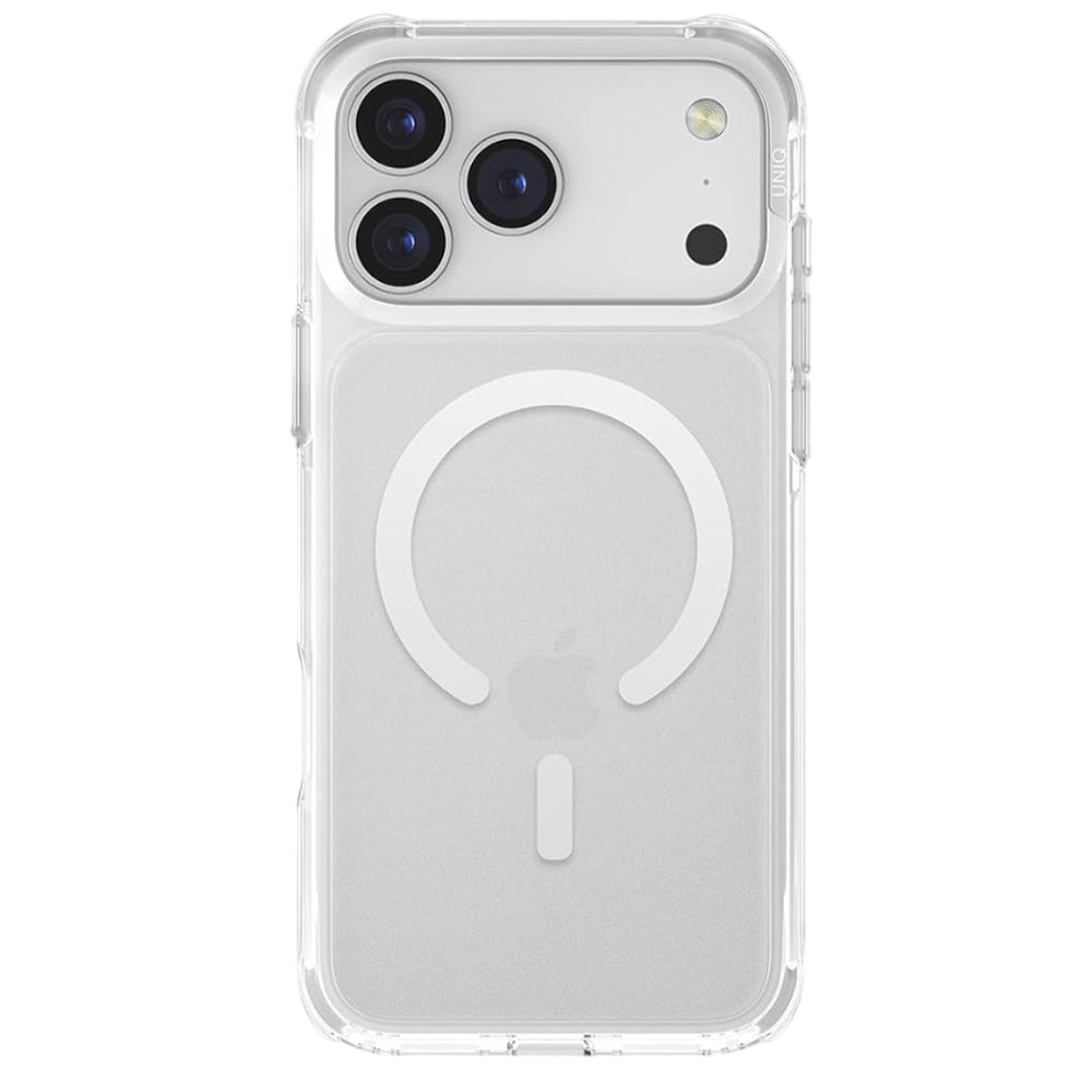Ovitek MagSafe za Apple iPhone 17, UNIQ, LifePro Xtreme MagClick, Prozoren