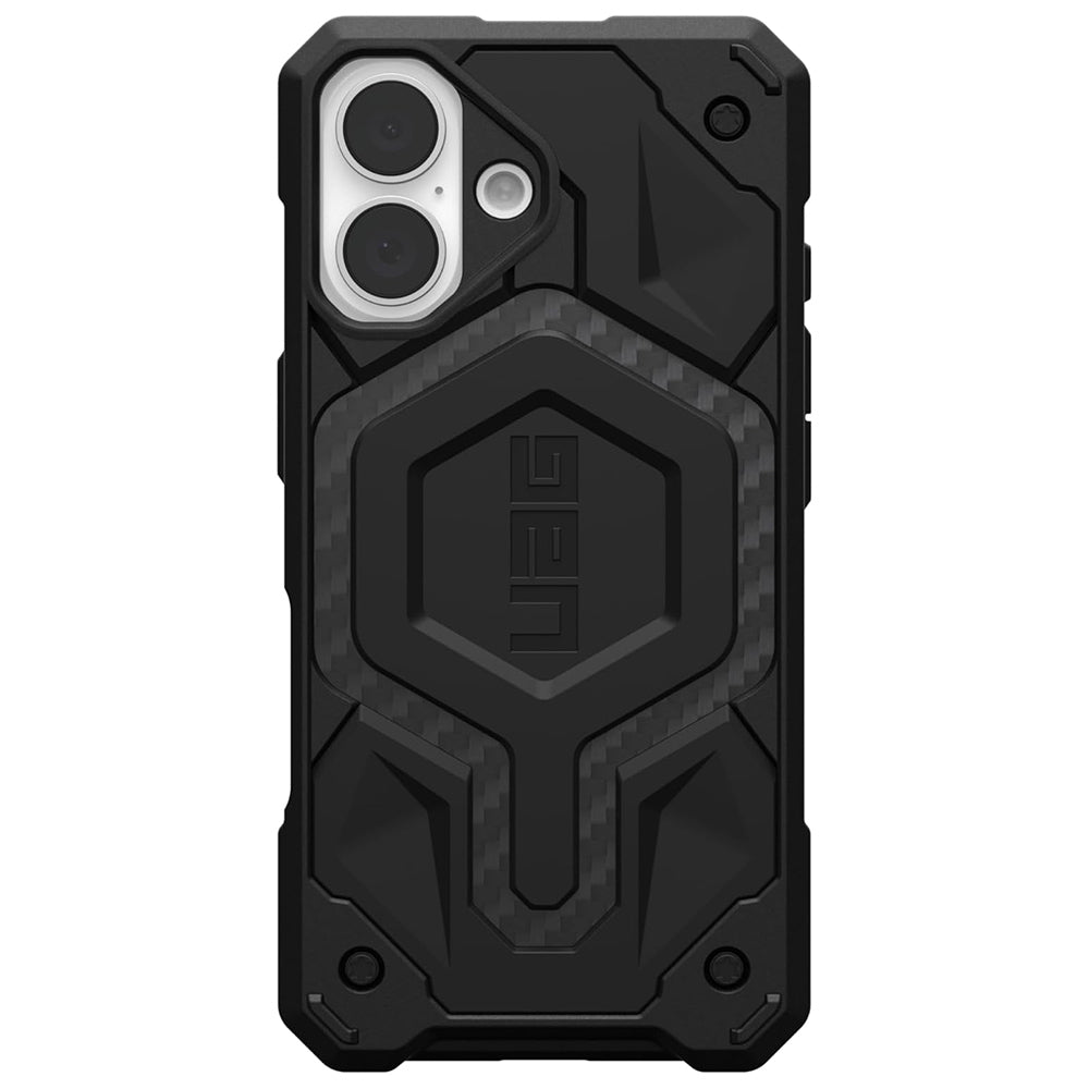 Ovitek MagSafe za Apple iPhone 17, Urban Armor Gear, Monarch Pro Carbon, Črn