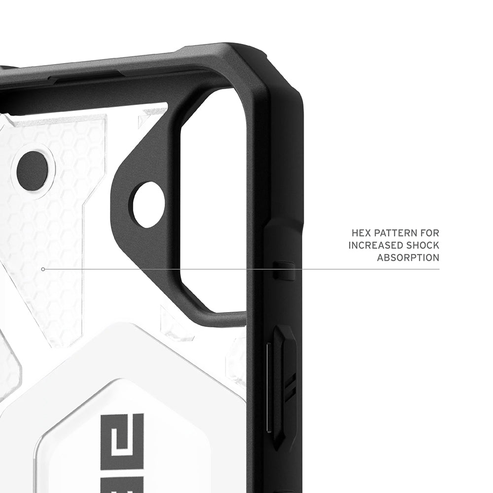 Ovitek MagSafe za Apple iPhone 17, Urban Armor Gear, Pathfinder Clear, Prozoren