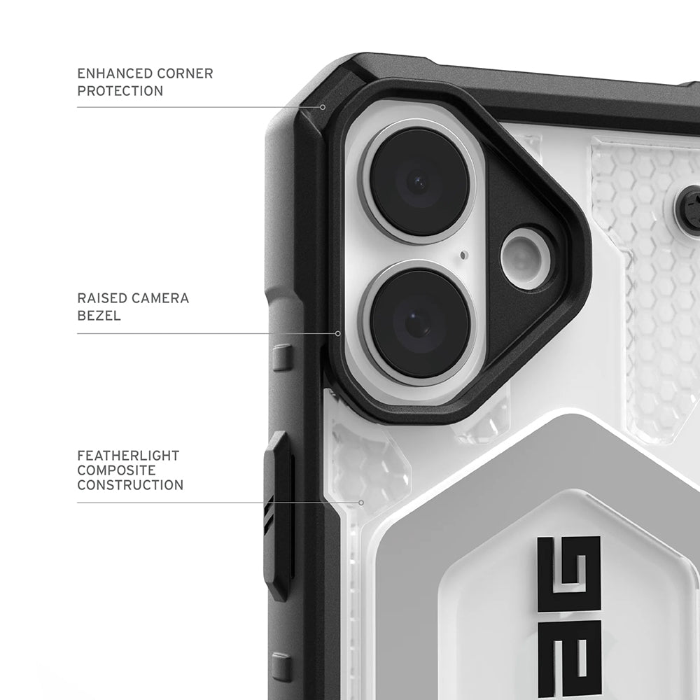Ovitek MagSafe za Apple iPhone 17, Urban Armor Gear, Pathfinder Clear, Prozoren