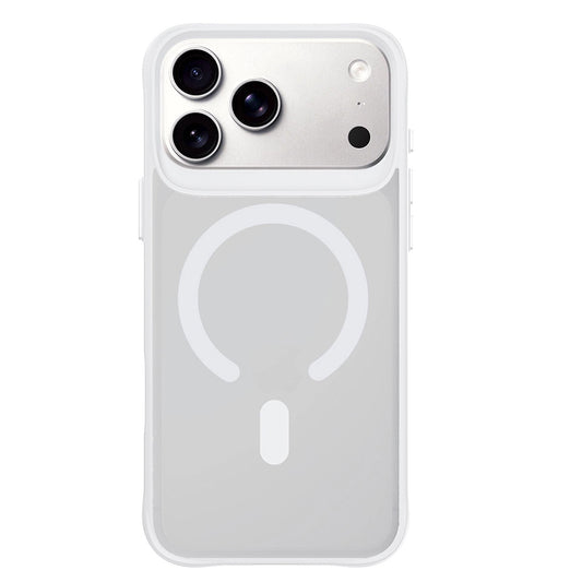 MagSafe ovitek za Apple iPhone 18 Pro / 17 Pro, 3MK, Smoke MagCase, bela