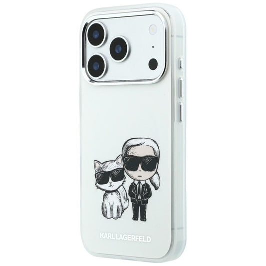 MagSafe ovitek za Apple iPhone 18 Pro / 17 Pro, Karl Lagerfeld, KC Bodies Sketch, bež