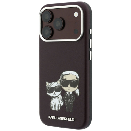 MagSafe ovitek za Apple iPhone 18 Pro / 17 Pro, Karl Lagerfeld, KC Bodies Sketch, Vijolično rdeča
