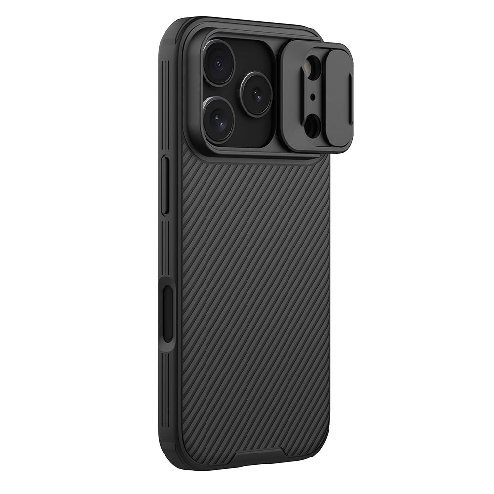 MagSafe ovitek za Apple iPhone 18 Pro / 17 Pro, Nillkin, CamShield Pro, Črn