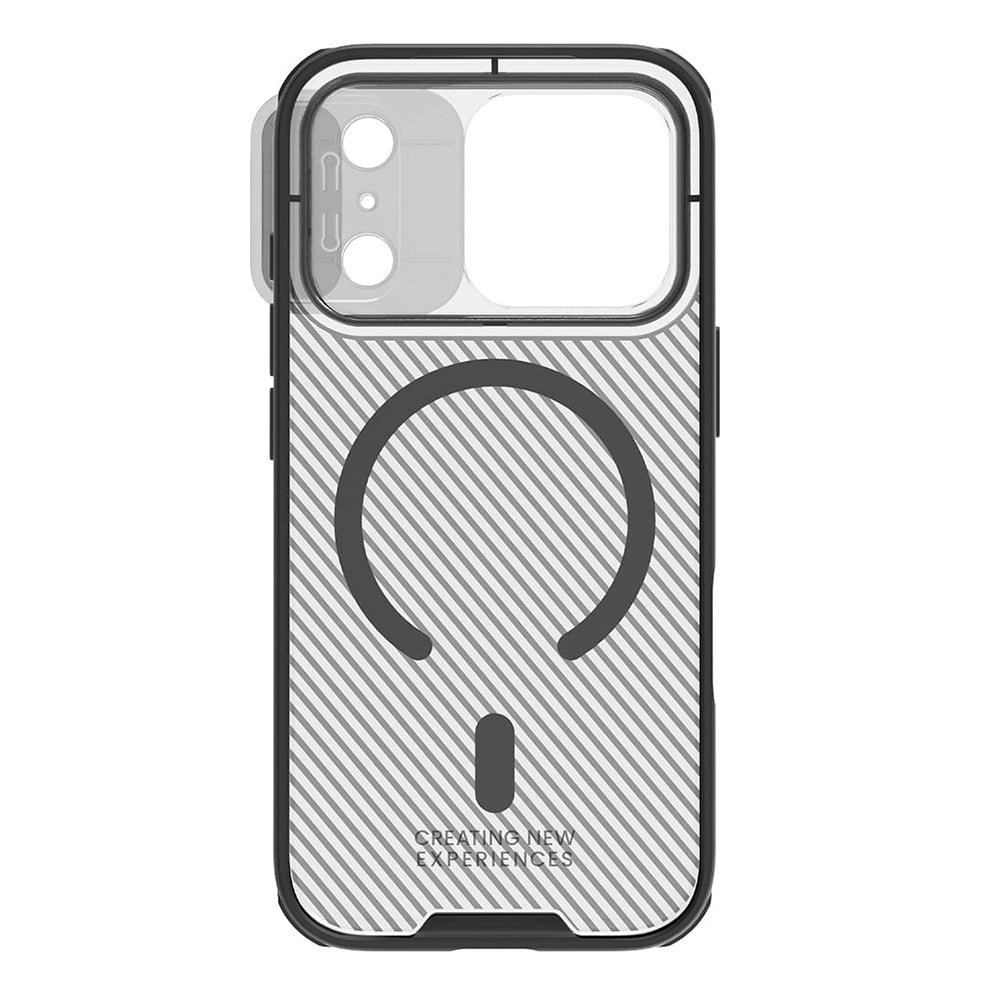 MagSafe ovitek za Apple iPhone 18 Pro / 17 Pro, Nillkin, CamShield Pro, Črno prozoren