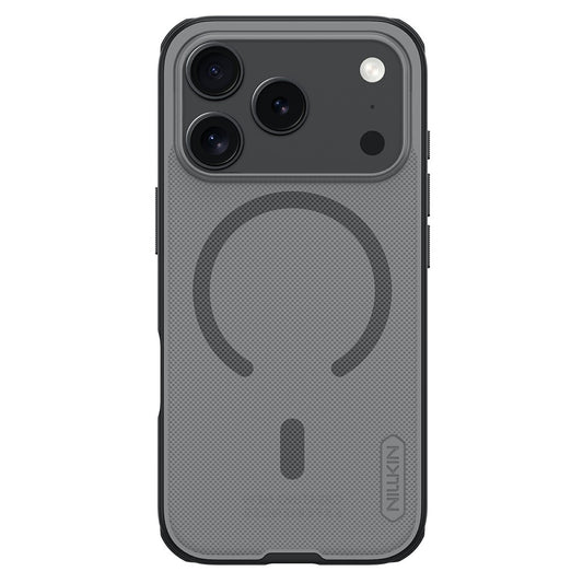 MagSafe ovitek za Apple iPhone 18 Pro / 17 Pro, Nillkin, Super Shield Pro, Črno prozoren
