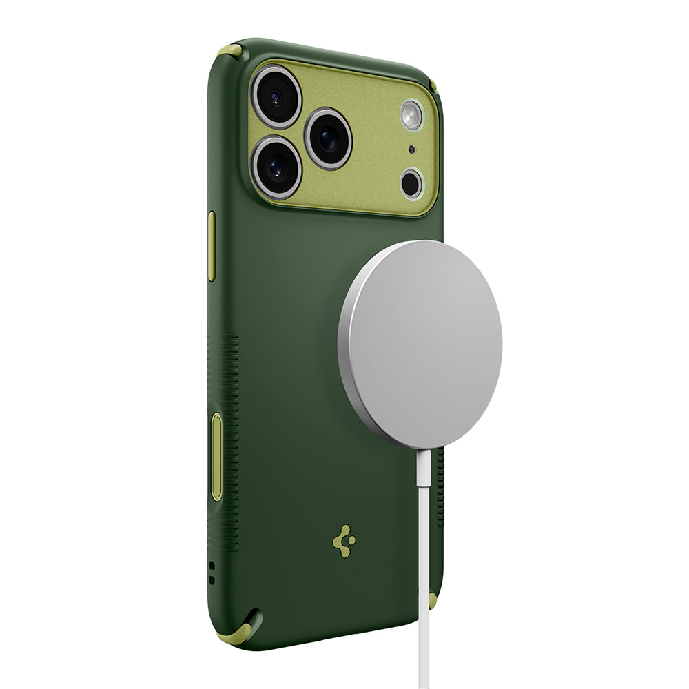 MagSafe ovitek za Apple iPhone 18 Pro / 17 Pro, Spigen, Caseology Nano Pop Hybrid, Zelen ACS12176