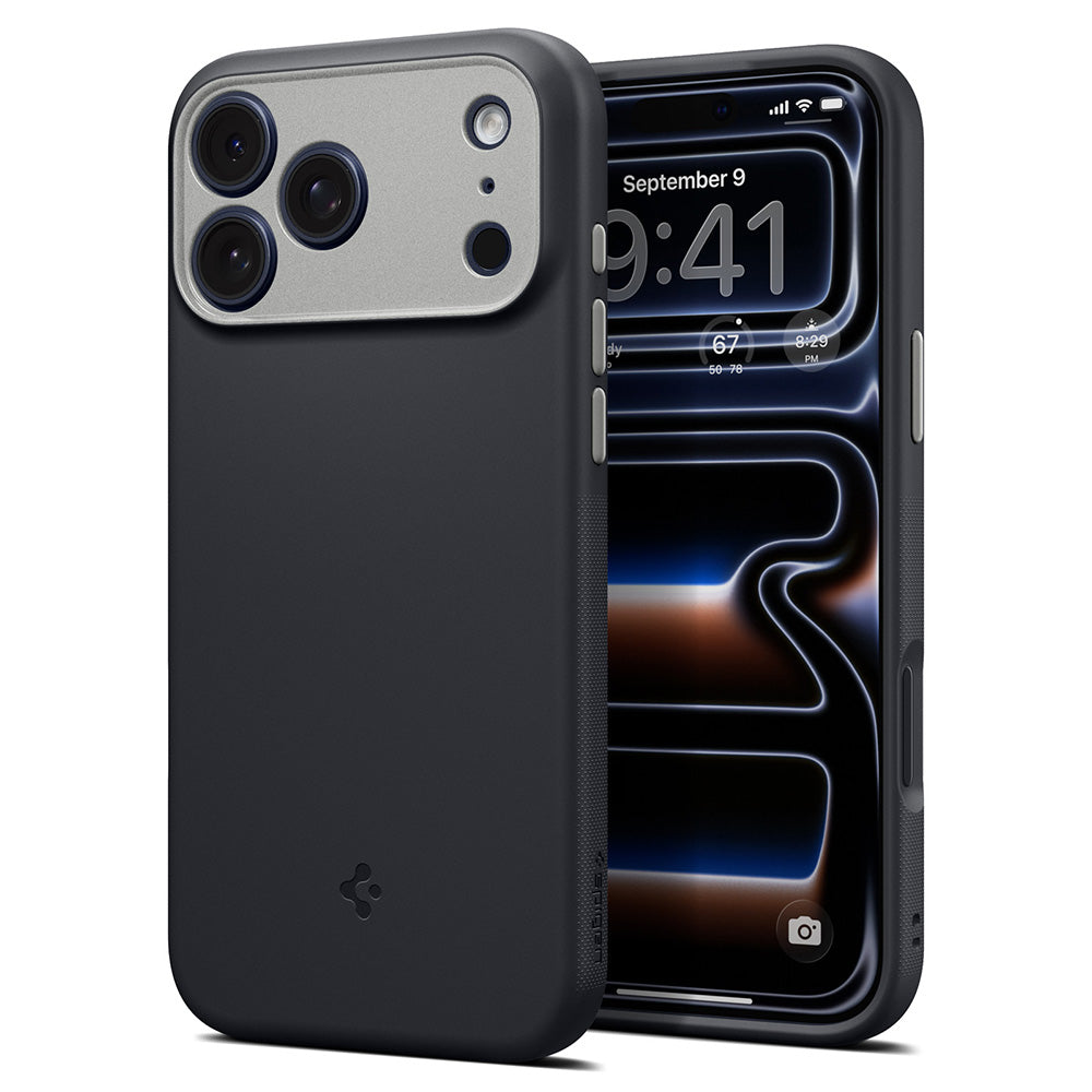 MagSafe ovitek za Apple iPhone 18 Pro / 17 Pro, Spigen, Caseology Nano Pop, Črn ACS12177