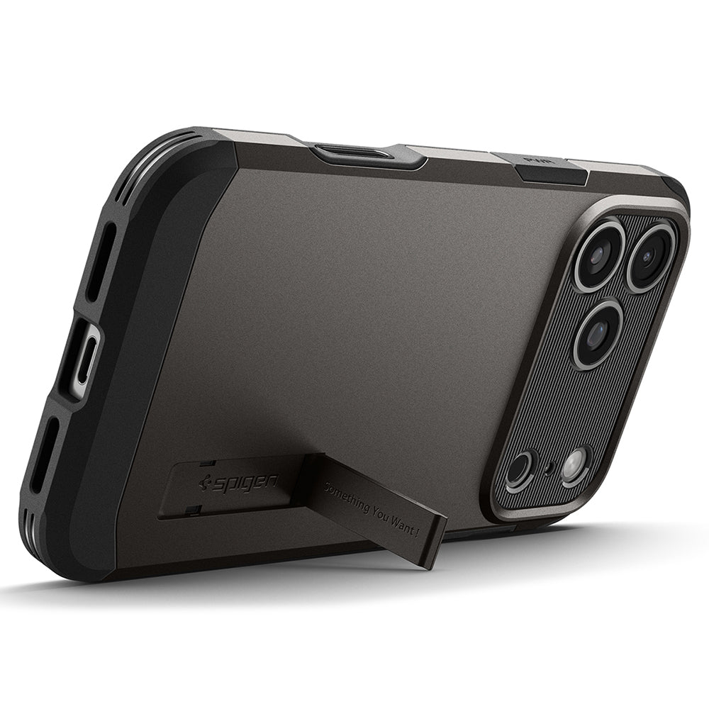 MagSafe Case for Apple iPhone 18 Pro / 17 Pro, Spigen, Tough Armor T, Gray ACS12174