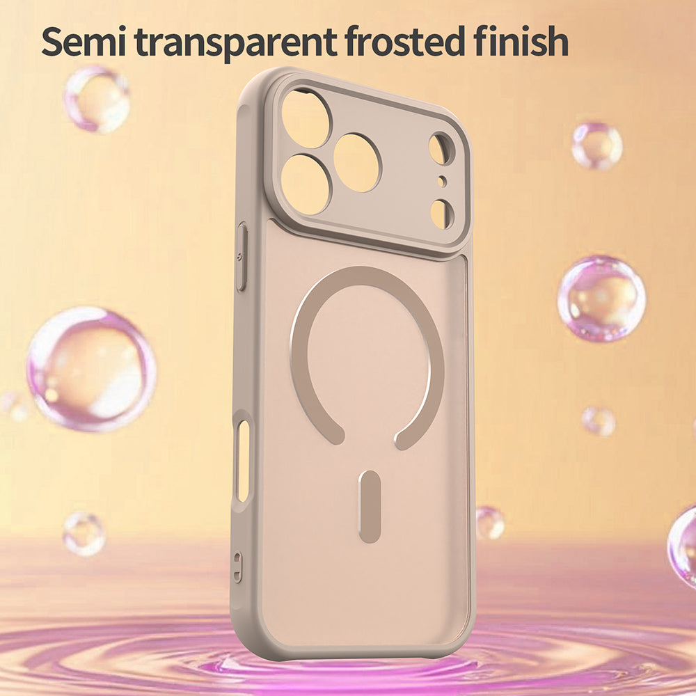 MagSafe ovitek za Apple iPhone 18 Pro / 17 Pro, Techsuit, HaloFrost II, Zlata