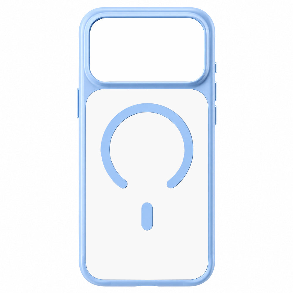 MagSafe ovitek za Apple iPhone 18 Pro Max / 17 Pro Max, Blueo, prijazen do kože, odporen proti padcem, satenasto moder