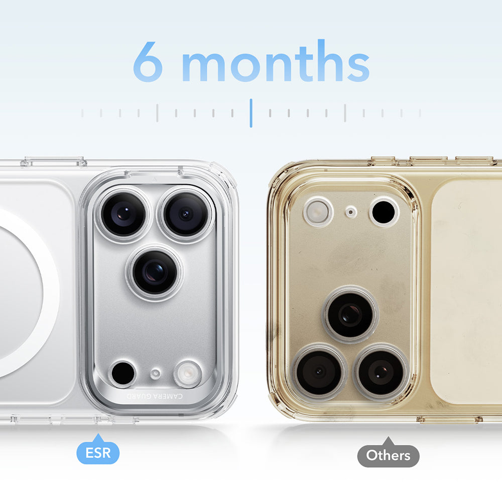 MagSafe ovitek za Apple iPhone 18 Pro Max / 17 Pro Max, ESR, Classic Hybrid Kickstand, Roza saten