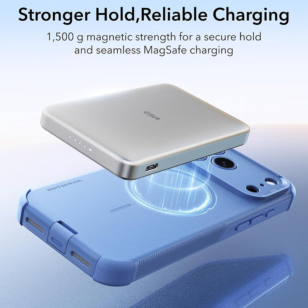 MagSafe ovitek za Apple iPhone 18 Pro Max / 17 Pro Max, ESR, Cyber, Modra