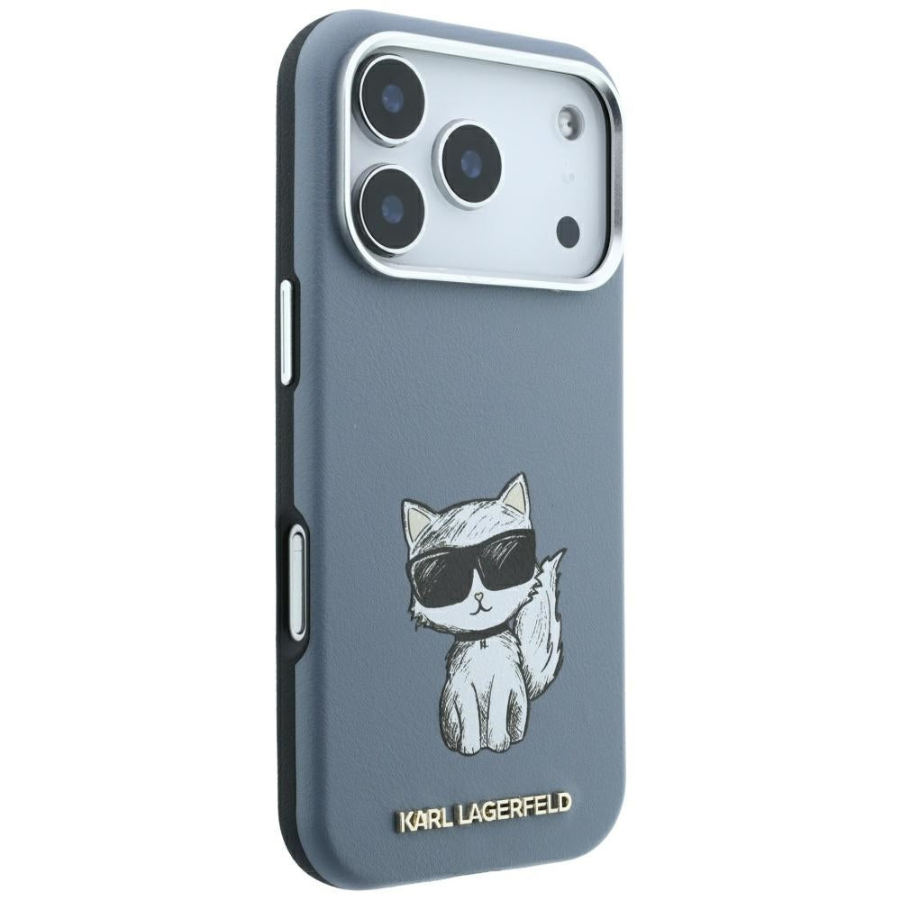 MagSafe ovitek za Apple iPhone 18 Pro Max / 17 Pro Max, Karl Lagerfeld, Choupette Sketch, Bleu