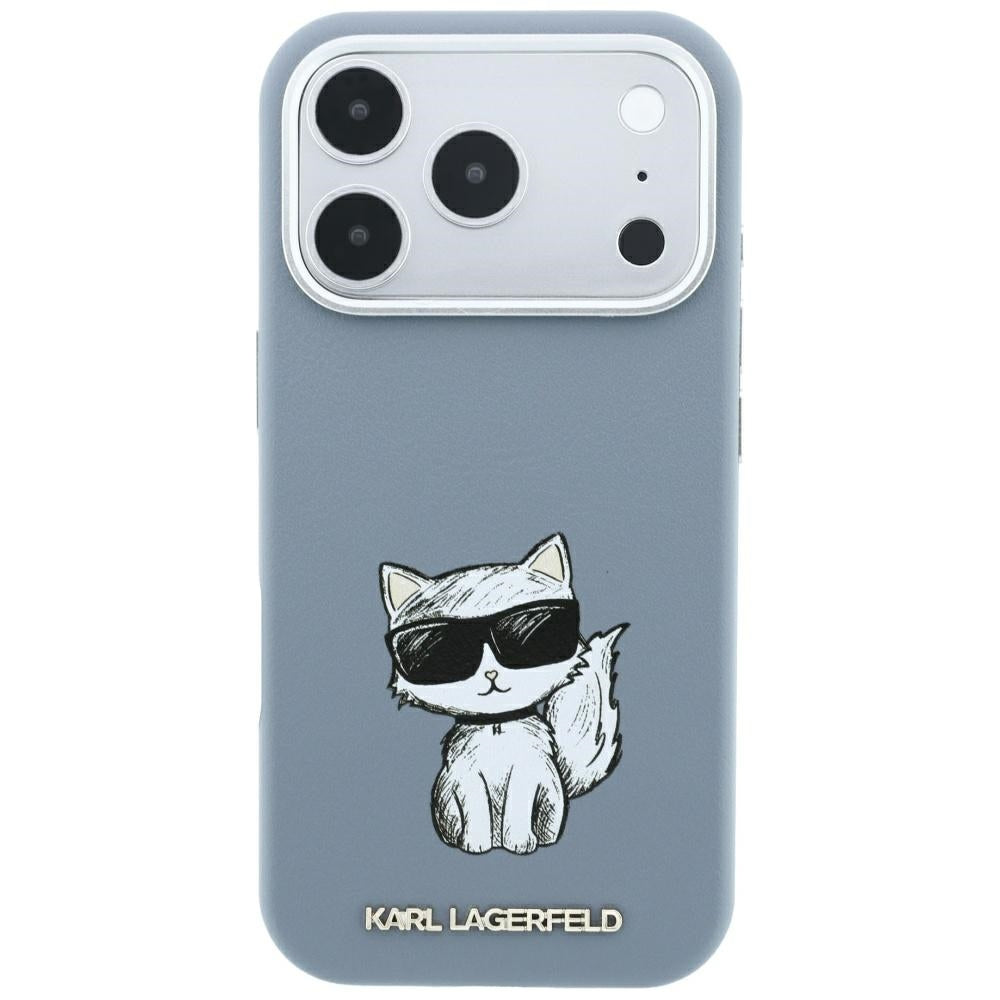 MagSafe ovitek za Apple iPhone 18 Pro Max / 17 Pro Max, Karl Lagerfeld, Choupette Sketch, Bleu