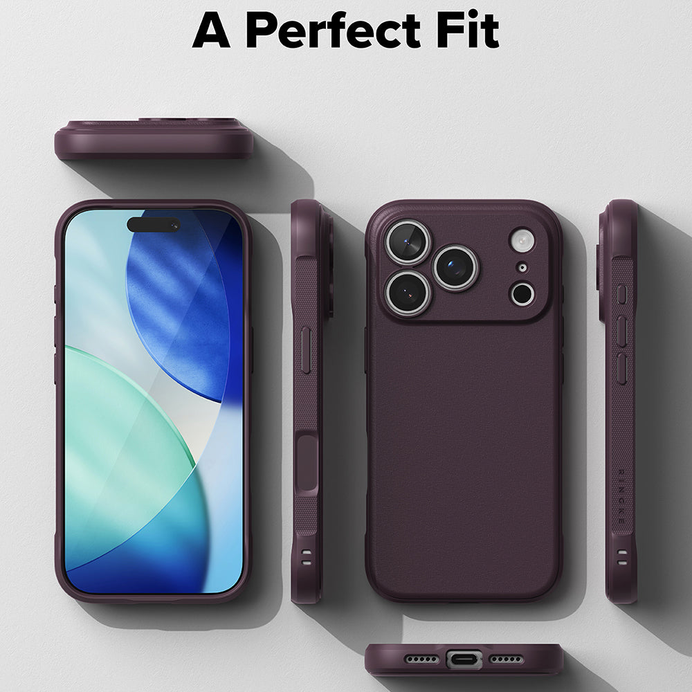 MagSafe ovitek za Apple iPhone 18 Pro Max / 17 Pro Max, Ringke, Onyx, temno bordo rdeča
