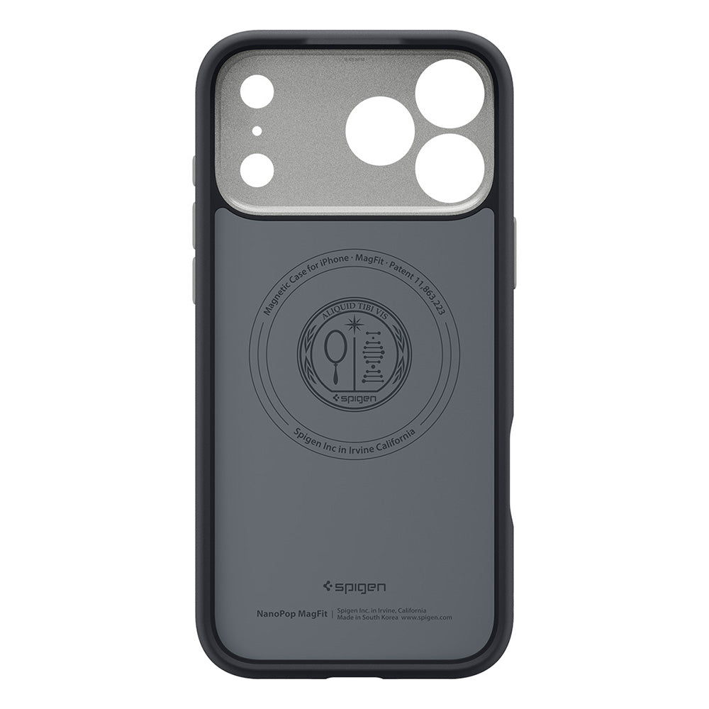 MagSafe ovitek za Apple iPhone 18 Pro Max / 17 Pro Max, Spigen, Caseology Nano Pop, Črn ACS12142