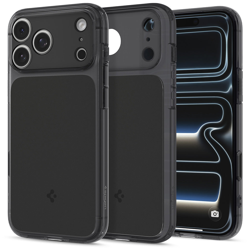 MagSafe ovitek za Apple iPhone 18 Pro Max / 17 Pro Max, Spigen, Ultra Hybrid T, mat črn ACS12134
