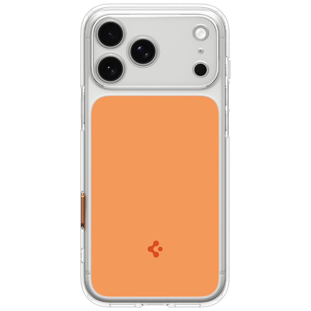 Ovitek MagSafe za Apple iPhone 18 Pro Max / 17 Pro Max, Spigen, Ultra Hybrid T, Oranžen ACS12133