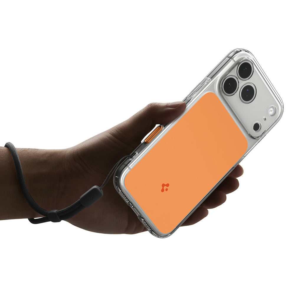 Ovitek MagSafe za Apple iPhone 18 Pro Max / 17 Pro Max, Spigen, Ultra Hybrid T, Oranžen ACS12133
