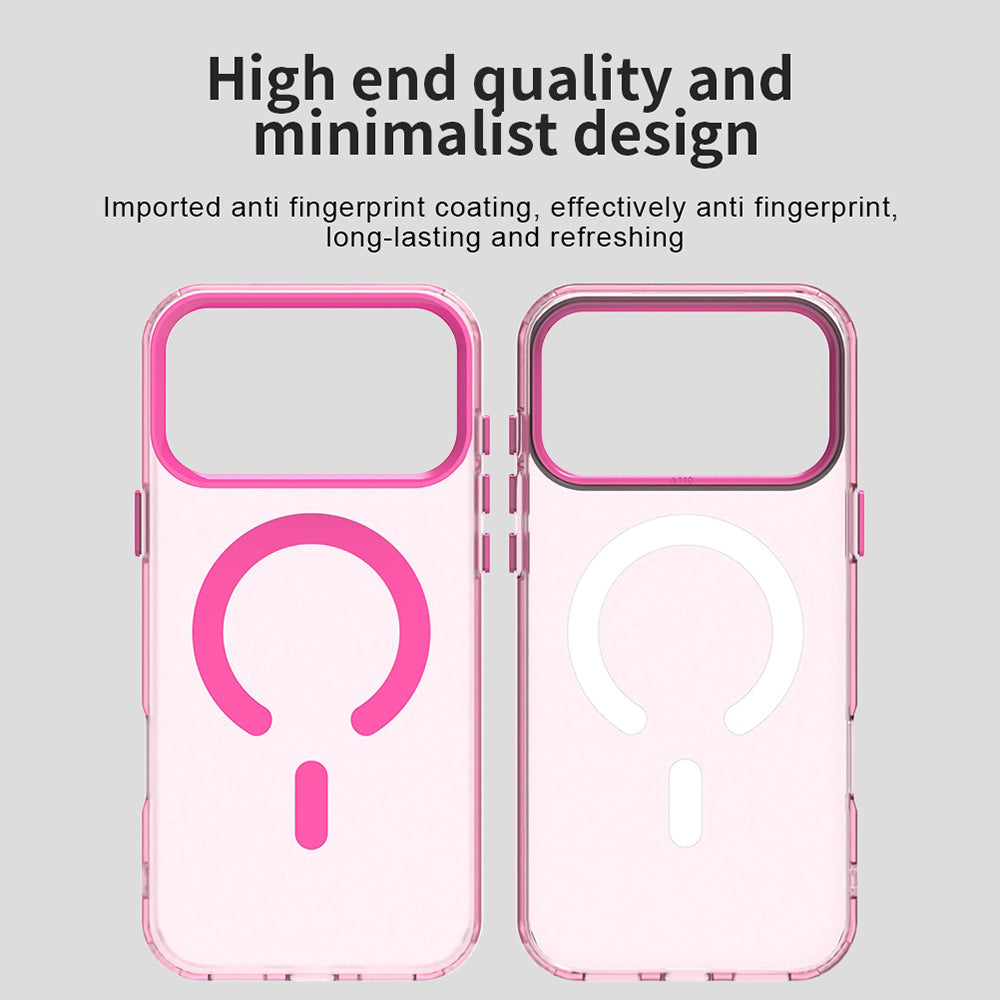 Ovitek MagSafe za Apple iPhone 18 Pro Max / 17 Pro Max, Techsuit, CandyCase, roza