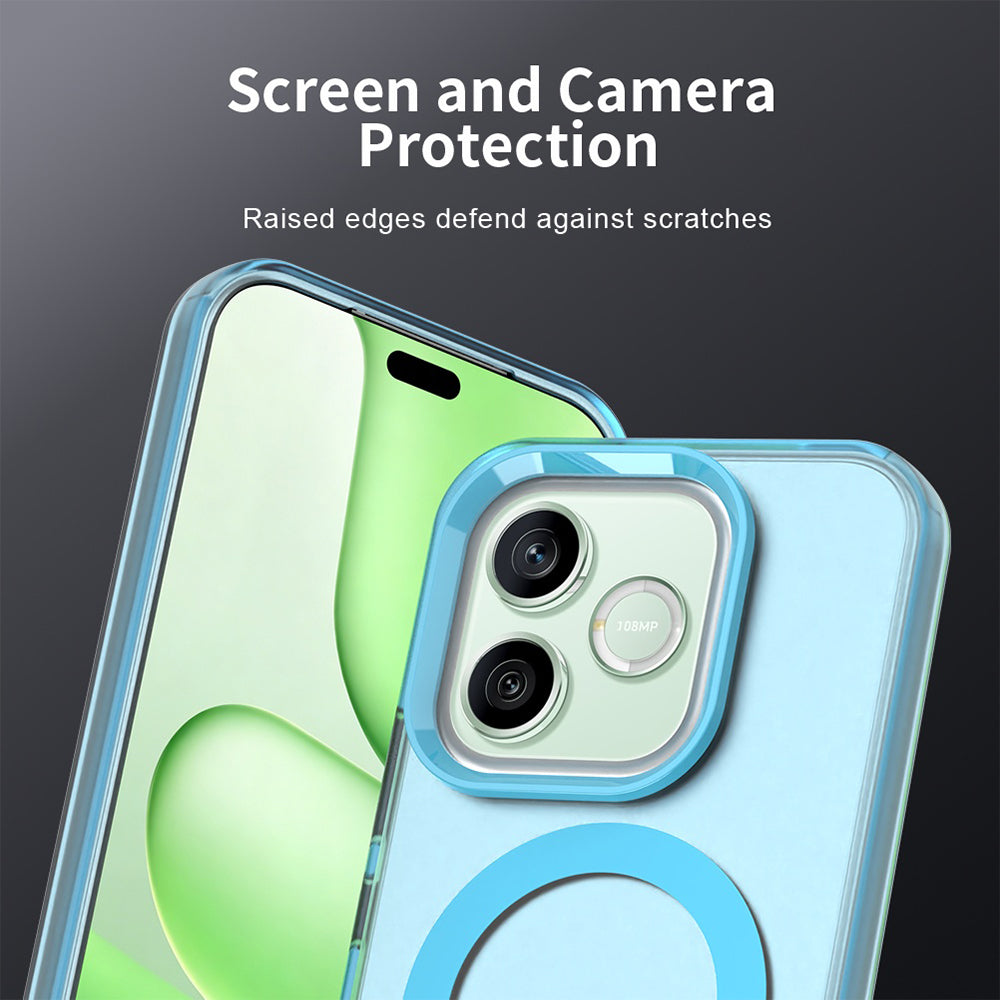 MagSafe ovitek za Honor 600 Pro / 600, Techsuit, CandyCase, modra