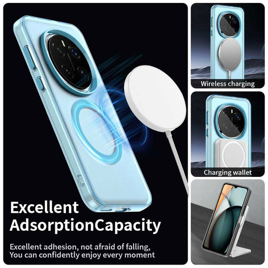 MagSafe ovitek za Honor Magic7 Pro, Techsuit, CandyCase, modra