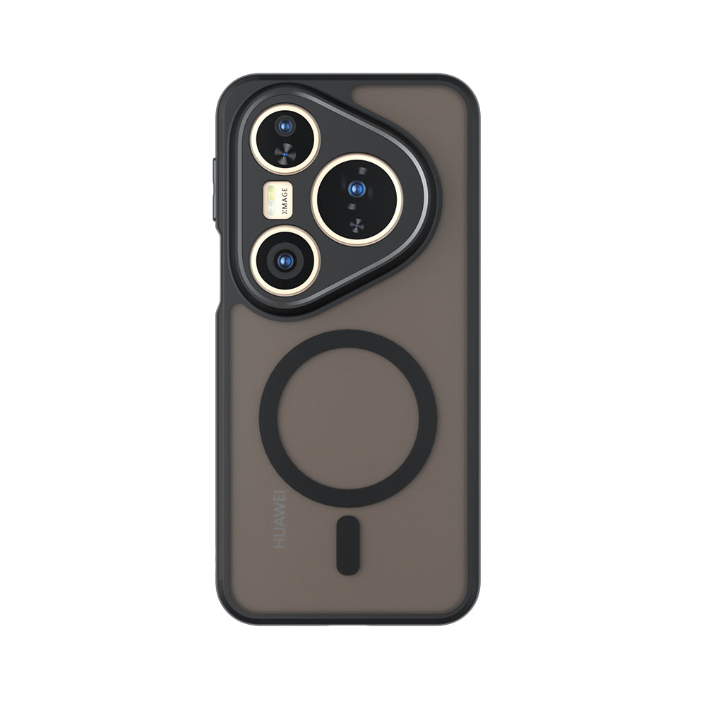 MagSafe ovitek za Huawei Pura 80 Pro / Pura 80 Ultra, Techsuit, PureFrost, mat črn