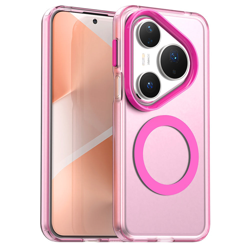 MagSafe ovitek za Huawei Pura 80 Pro, Techsuit, CandyCase, roza