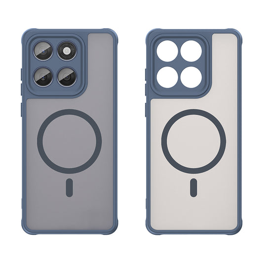 MagSafe Case for Motorola Edge 60 Fusion / Edge 60, Techsuit, HaloFrost II, Navy Blue
