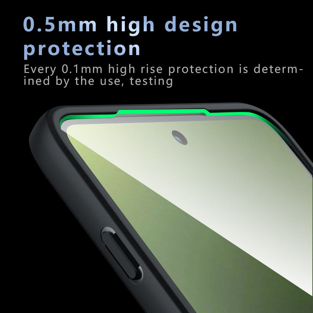 Ovitek MagSafe za Motorola Edge 70, Techsuit, PureFrost, Satinirano črna