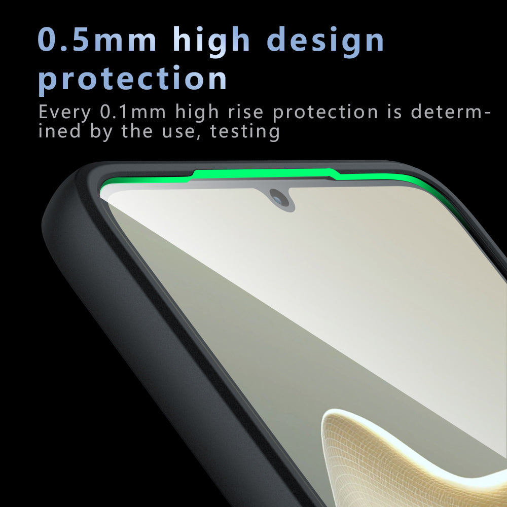 Ovitek MagSafe za Motorola Moto G06, Techsuit, PureFrost, Satenasto črn