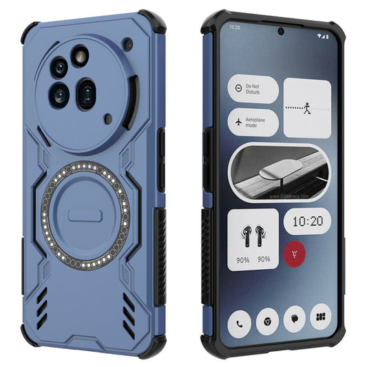 MagSafe ovitek za Nothing Phone (3a) Pro, Techsuit, ArmorMag, modra